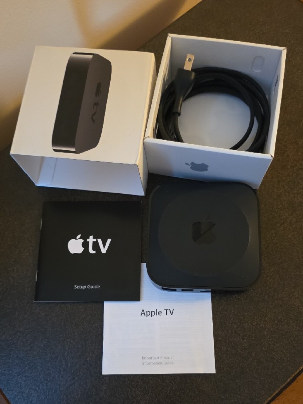 Apple TV Streaming Box - Black